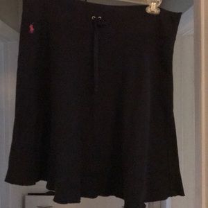 Ralph Lauren jersey black skirt mid length.